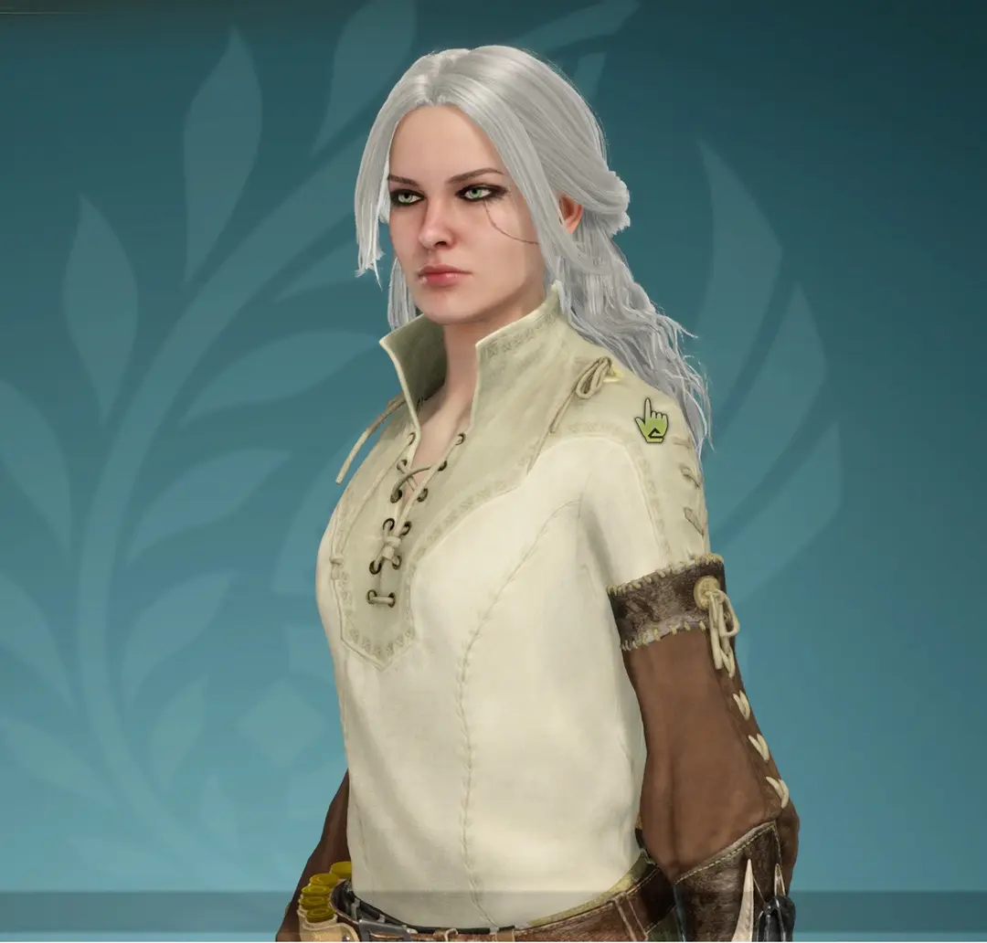 Ciri: The Witcher 3 (By Ben Wu)